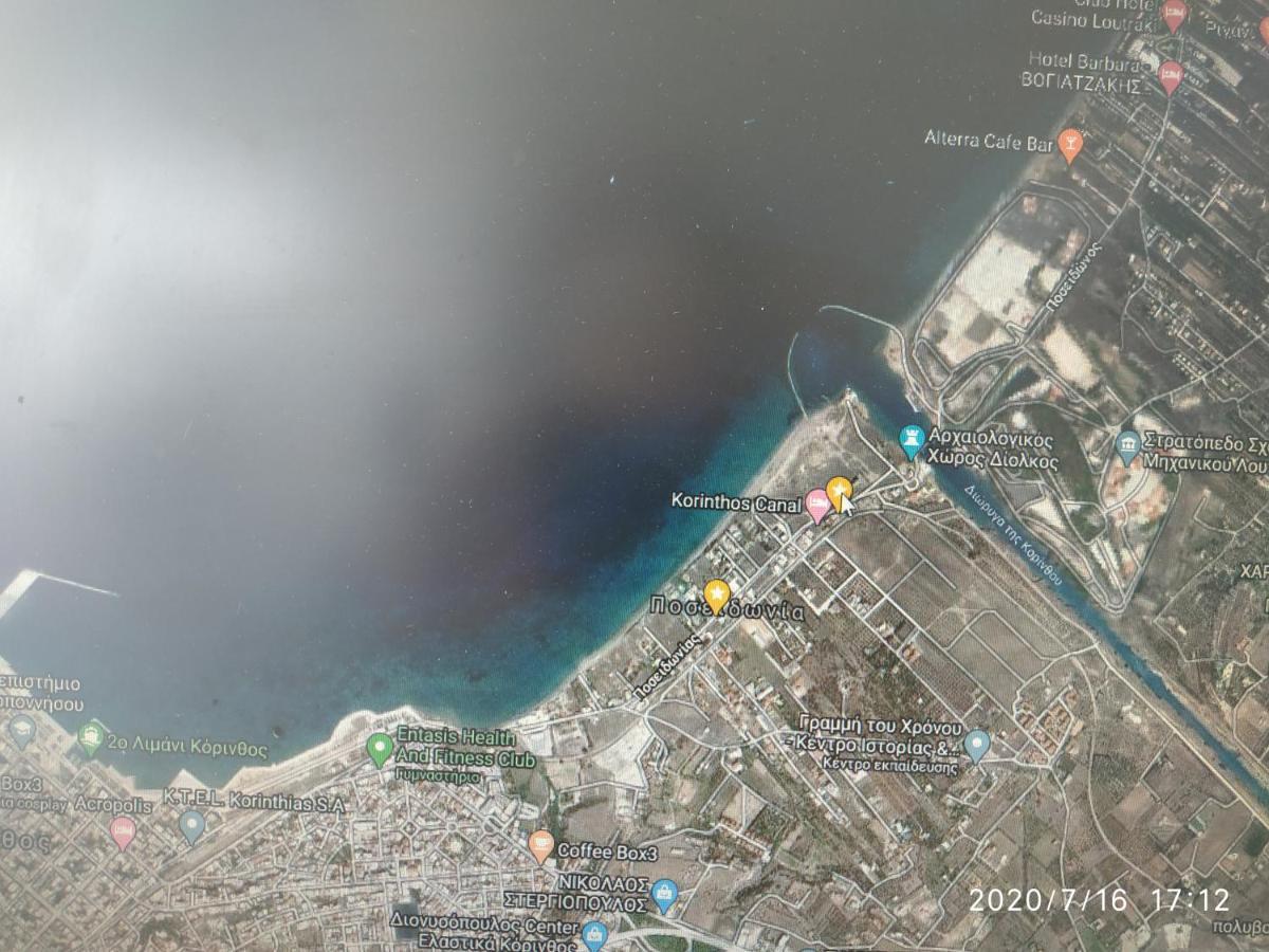 Studio Poseidonia Apartment 75Sqm Corinth Canal Kültér fotó